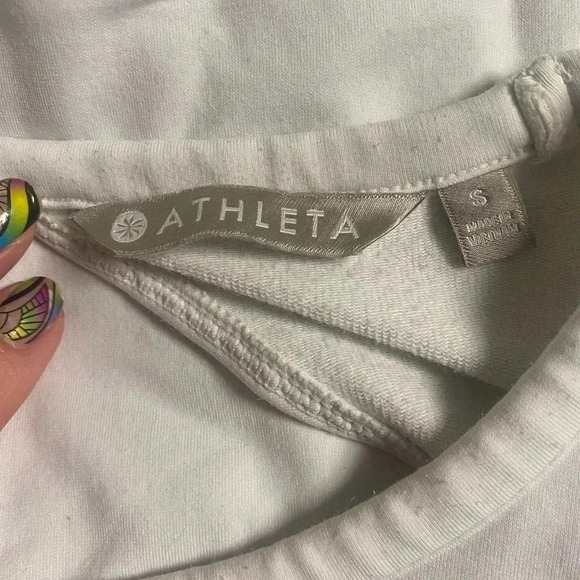 Athleta Cocoon Dress White Size Small Athletic Outdoor Sports Tennis - Picture 3 of 6